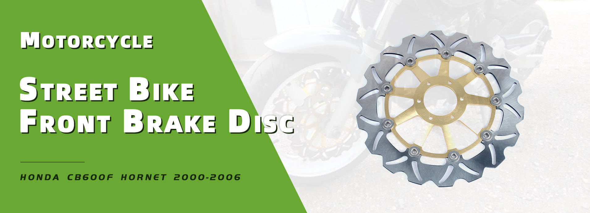 Front Brake Disc For Honda CB600F Hornet 2000-2006