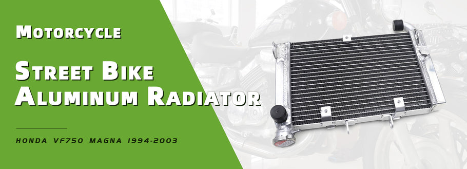 Aluminum Radiators Details function Description And Video Comparison For Honda VF750 MAGNA