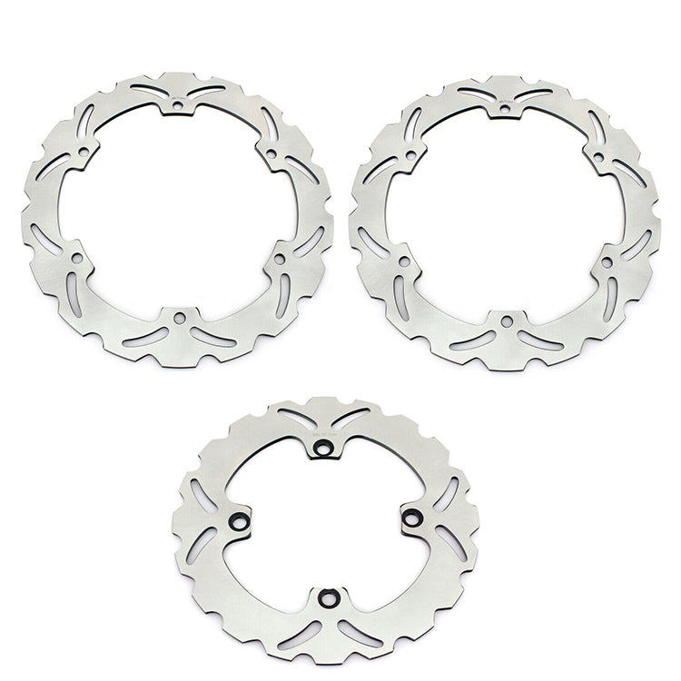 2 Front 1 Rear Brake Rotors Discs For Honda CB650F / CBR650F 2014-up