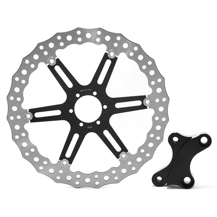 381mm Oversize Front Brake Disc & Adapter for Victory Hammer Judge Vegas High Ball / Indian Super Chief