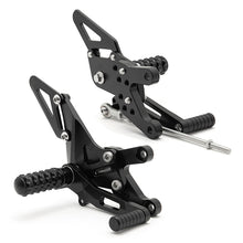 Load image into Gallery viewer, Aluminum Adjustable Rearsets for Yamaha YZF R3 / MT-03 2015-2023