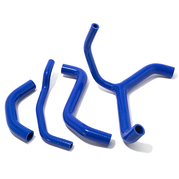 Blue Silicone Radiator Hose Kit (4-Piece) For Kawasaki ZX-10R ZX10R 2016-2020