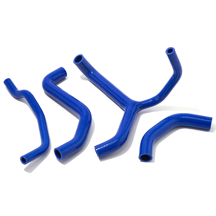 Blue Silicone Radiator Hose Kit (4-Piece) For Kawasaki ZX-10R ZX10R 2016-2020