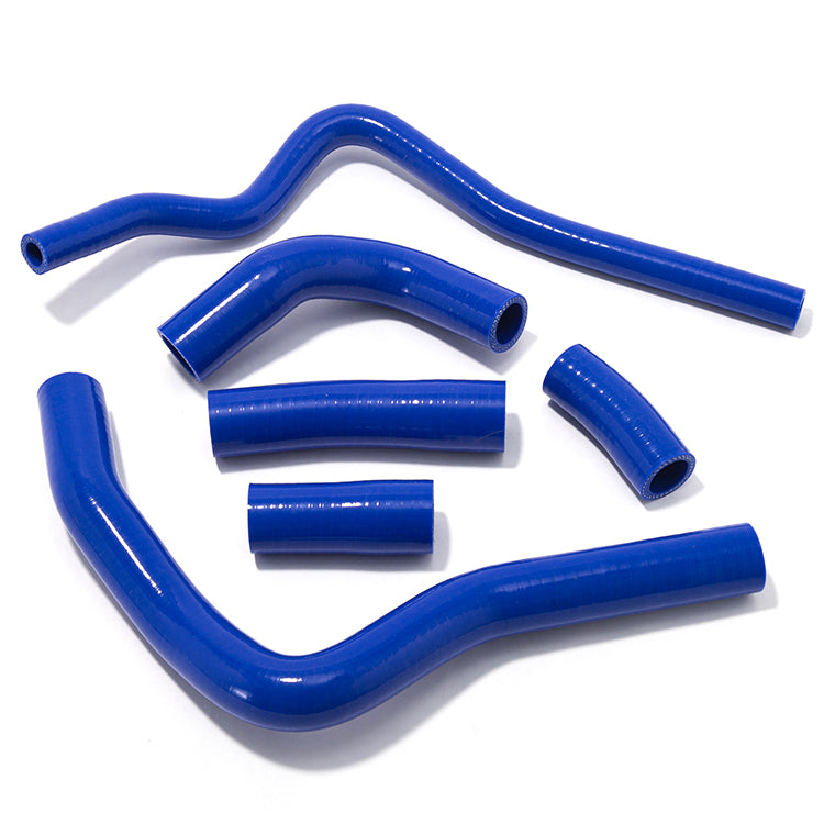 Blue Silicone Radiator Hose Kit (6-Piece) For Yamaha YZF-R1 YZF R1 2004-2006