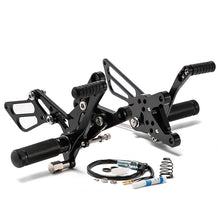 Load image into Gallery viewer, CNC Rear Set Adjustable Foot Pegs For Yamaha YZF-R3 / MT-03 2015-2024