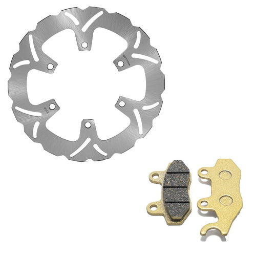 Front Brake Disc Rotor Pads for Kawasaki Ninja 250 Ninja R 2008 2012