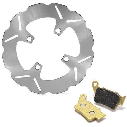 Rear Brake Disc Pad For Triumph Daytona 675 R 13-17 765 Moto2 20 / Street Triple 675 R 13-16 RX 15-16 765 R RS S 17-23