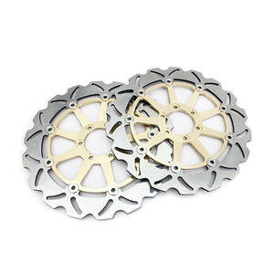 Front Rear Brake Disc for Benelli TNT 1130 2004-2006 / Tornado Tre 1130 2006-2010