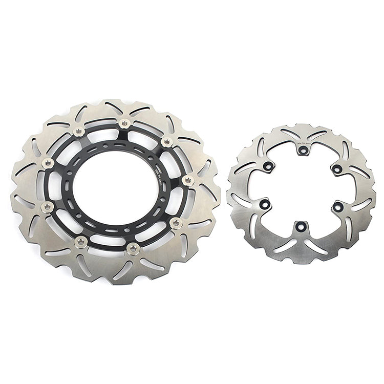 Front Rear Brake Disc Rotors for Yamaha XT660X Supermoto 2004-and up