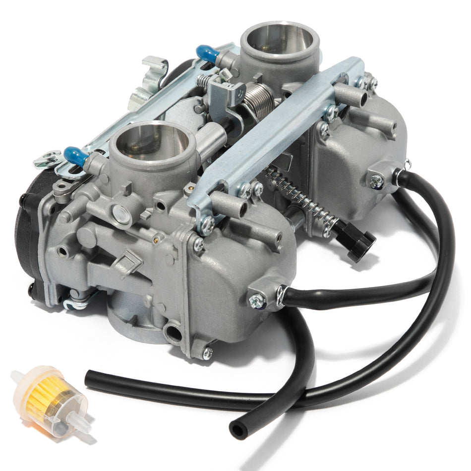 Dual Carburetor Assembly Replaces 15001-1334 For Kawasaki Ninja 500 EX500 1987-2009