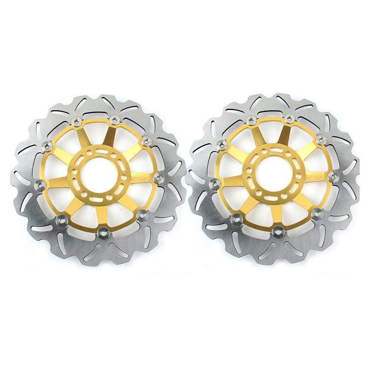 2 Front Brake Disc Rotors for Kawasaki GTR1000 Concours 1000 1994-2006