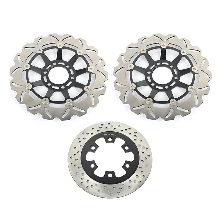 For Hyosung GT650S 05-12 / GT650X 07 / GT250R 06-12 / GT250 GT650 GT650R Sport 04-12 Front Rear Brake Disc Rotors