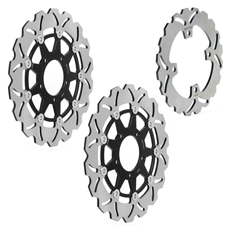 For Kawasaki ZX6R Ninja 636 (ABS) 2019-up Front Rear Brake Disc Rotors