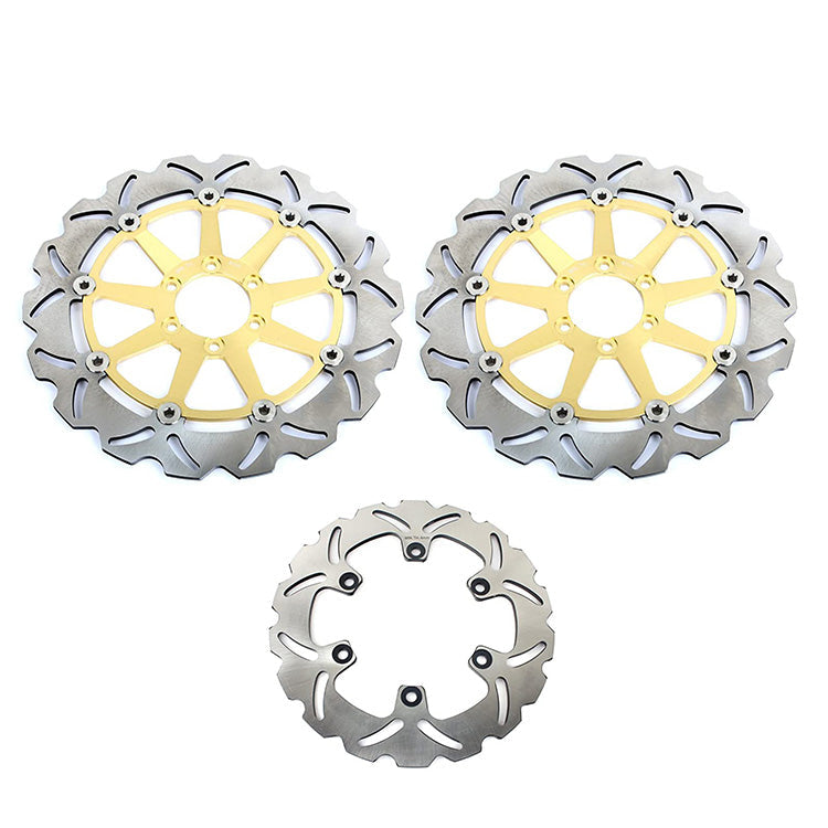 Front Rear Brake Disc for Laverda Ghost 650 1996-1999 / 650 Sport 1995-2001 / 750 S Formula  / 750 Strike 1998-2001
