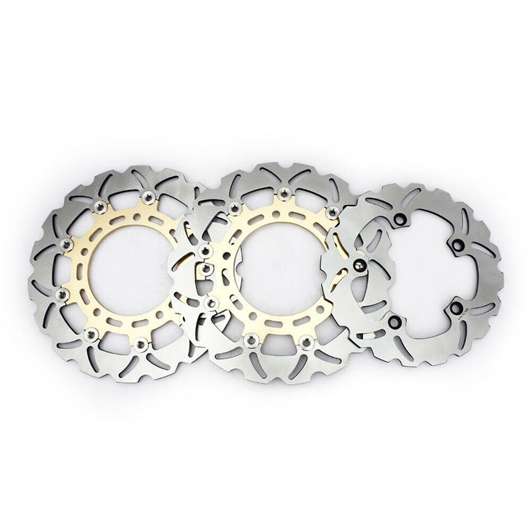 For Suzuki SV650 ABS 2007-2021 / SV650S ABS 2007-2012 Front Rear Brake Disc Rotors