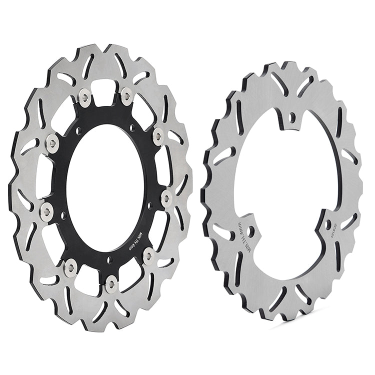 Front Rear Brake Disc Rotors for Yamaha MT-03 2016-up / YZF R25 2014-up / YZF R3 2015-up