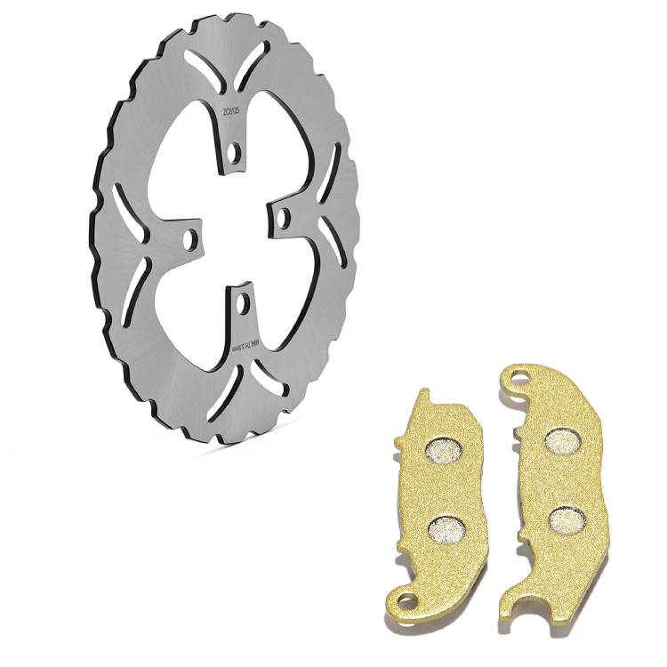 Brake Rotor+Pads for SUZUKI RM 125 RM 250 1989-1995 / RMX S 250 1992 Brake Rotor+Pads for SUZUKI RM 125 RM 250 1989-1995 / RMX S 250 1992