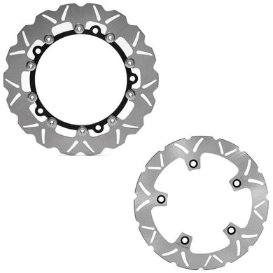 Front Rear Brake Disc Rotors for BMW F 750 850 GS 19-21 / HP2 1200 06 / R 1200 GS 04-13