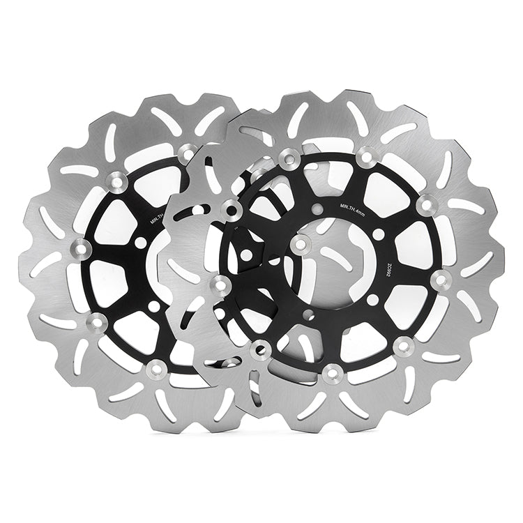 Front Rear Brake Rotors Pads for TRIUMPH Daytona 675 R 13-17 / Street Triple 765 R 20-22 RS 18-24