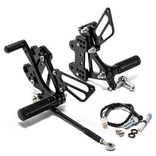 Load image into Gallery viewer, Rear Set Adjustable Footpegs For Kawasaki Ninja ZX-6R 1999-2002