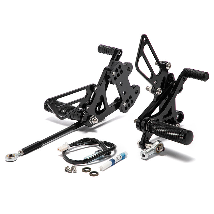 Rear Set Adjustable Footpegs For Kawasaki Ninja ZX6R 1999-2002