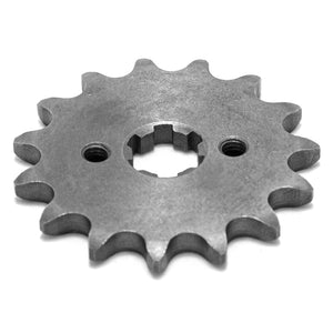 Motorcycle Front Sprocket for Honda ST50 90 NSR75 92-UP MSX125 13-24 ST125 22-23 Z125 19-22 / Kawasaki KD80 AE80 AR80 81-92