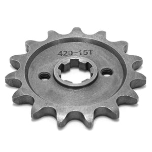 Motorcycle Front Sprocket for Honda ST50 90 NSR75 92-UP MSX125 13-24 ST125 22-23 Z125 19-22 / Kawasaki KD80 AE80 AR80 81-92