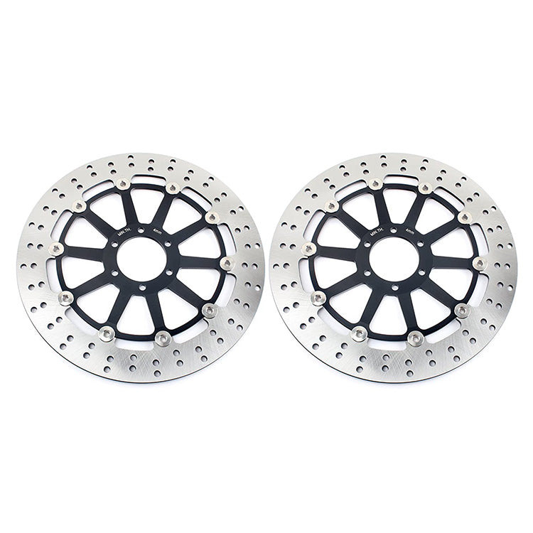 2 Front Brake Disc Rotors for Kawasaki GTR1000 Concours 1000 1994-2006