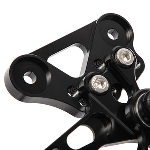 Rear Set Adjustable Footpegs For Suzuki Hayabusa GSX1300R 1999-2014