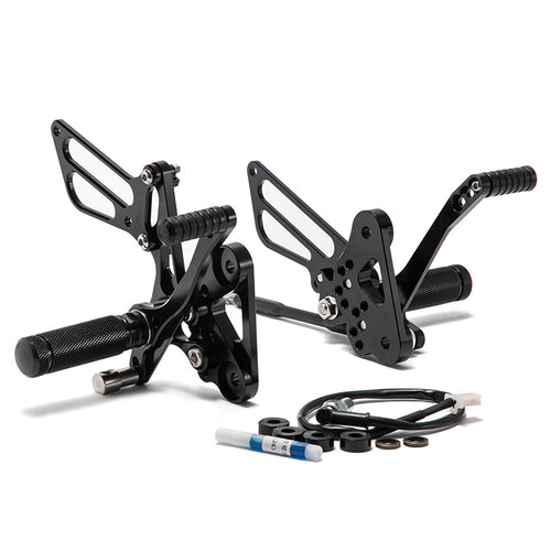 Rear Set Adjustable Footpegs For Suzuki Hayabusa GSX1300R 1999-2014