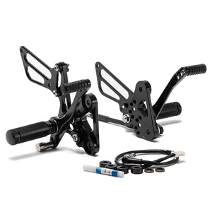 Rear Set Adjustable Footpegs For Suzuki Hayabusa GSX1300R 1999-2014