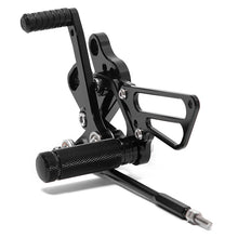 Load image into Gallery viewer, Rear Set Adjustable Rearsets Footpegs For Kawasaki Ninja 300 / Ninja 250 / Z300 / Z250 2013-2017