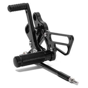 Rear Set Adjustable Rearsets Footpegs For Kawasaki Ninja 300 / Ninja 250 / Z300 / Z250 2013-2017