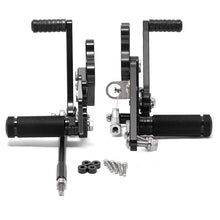 Load image into Gallery viewer, Rear Set Adjustable Rearsets Footpegs For Kawasaki Ninja 300 / Ninja 250 / Z300 / Z250 2013-2017