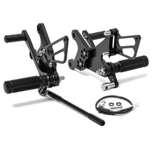 Load image into Gallery viewer, Rear Set Adjustable Rearsets Footpegs For Kawasaki ZX-6R 2005-2008