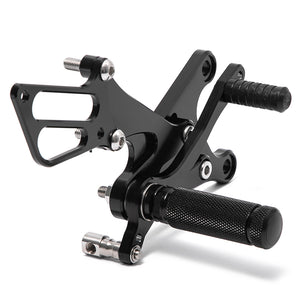 Rear Set Adjustable Rearsets Footpegs For Kawasaki ZX-6R 2005-2008