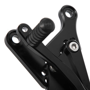 Rear Set Adjustable Rearsets Footpegs For Kawasaki ZX-6R 2005-2008