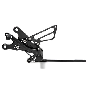 Rear Set Adjustable Rearsets Footpegs For Kawasaki ZX-6R 2005-2008