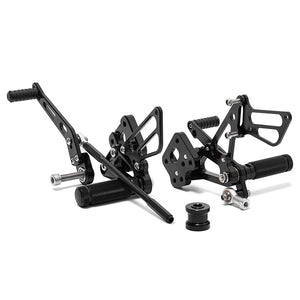 Rear Set Adjustable Rearsets Footpegs For Suzuki GSX-R600 GSX-R750 2006-2010