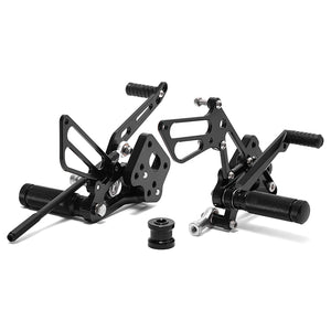 Rear Set Adjustable Rearsets Footpegs For Suzuki GSX-R600 GSX-R750 2006-2010