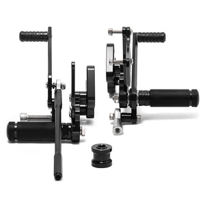 Rear Set Adjustable Rearsets Footpegs For Suzuki GSX-R600 GSX-R750 2006-2010