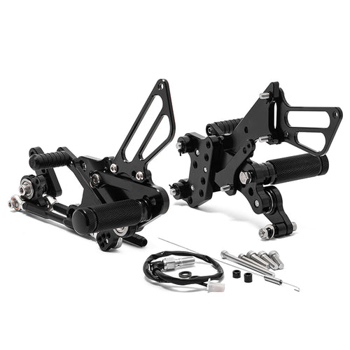 Rear Set Adjustable Rearsets Footpegs for Honda CBR600RR 2007-2008 / 2013-2023