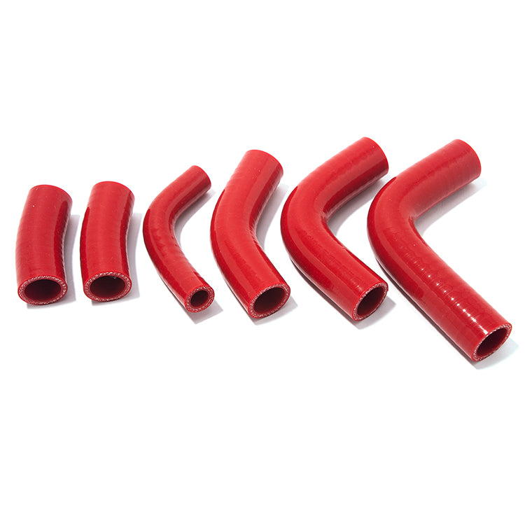 Red Silicone Radiator Hose Kit (6-Piece) For Honda CBR600RR CBR600 F5 2005-2006