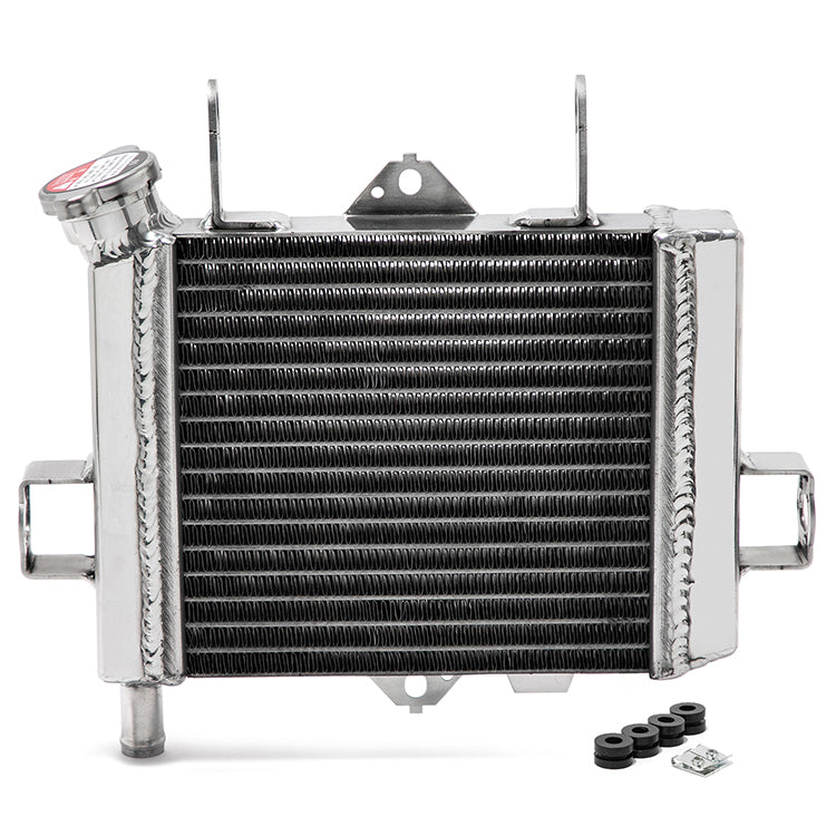 TIG-Welded Heavy-Duty Aluminum Engine Radiator For Suzuki GSX 125R / GSXS 125 2017-2025 17710-23K00