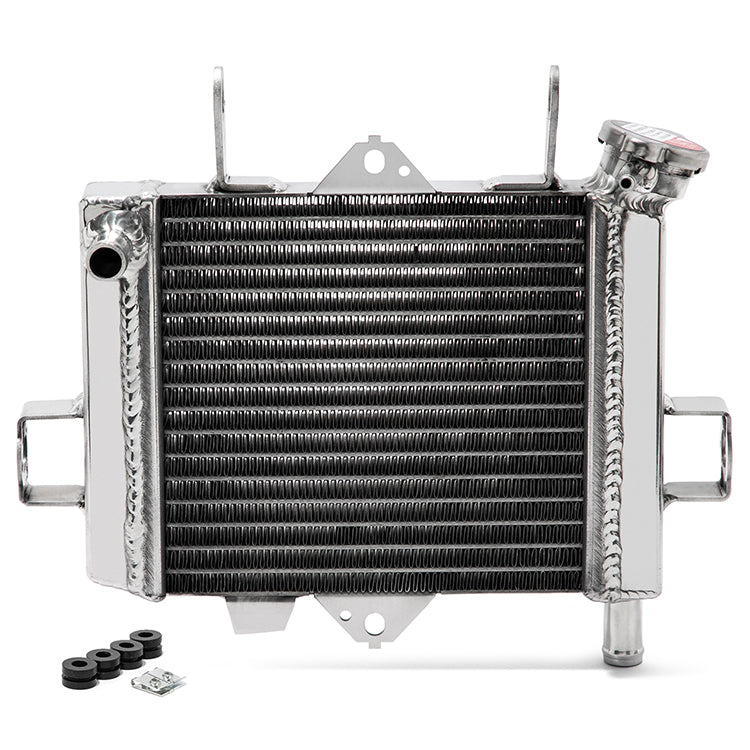 TIG-Welded Heavy-Duty Aluminum Engine Radiator For Suzuki GSX 125R / GSXS 125 2017-2025 17710-23K00