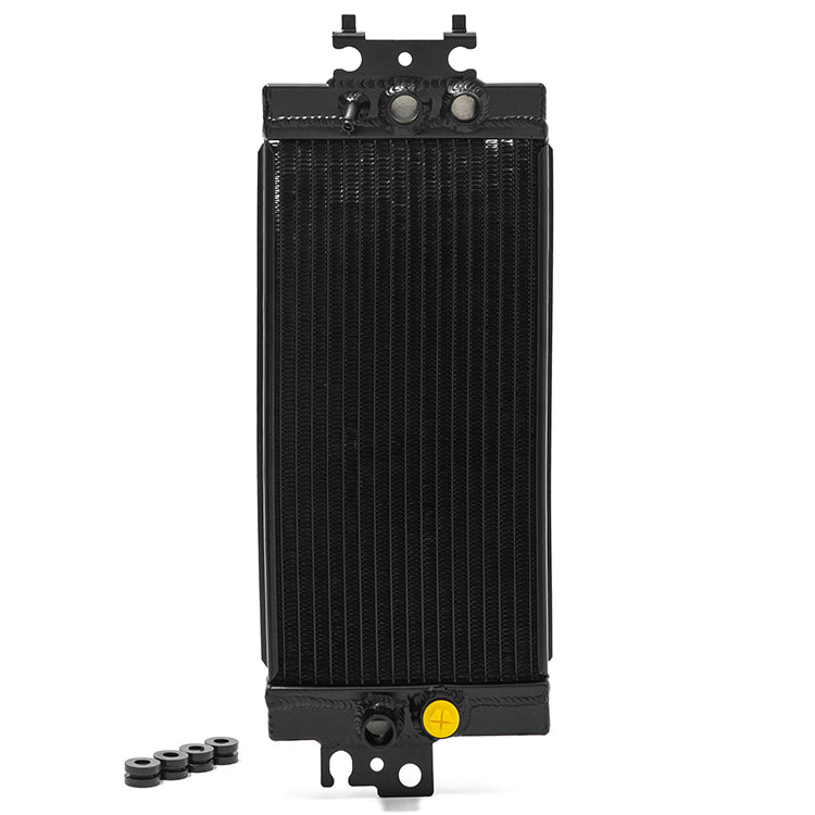 TIG-Welded Heavy-Duty Black Engine Radiator for Suzuki Boulevard C50 M50 / VL800 VZ800 2005-2016