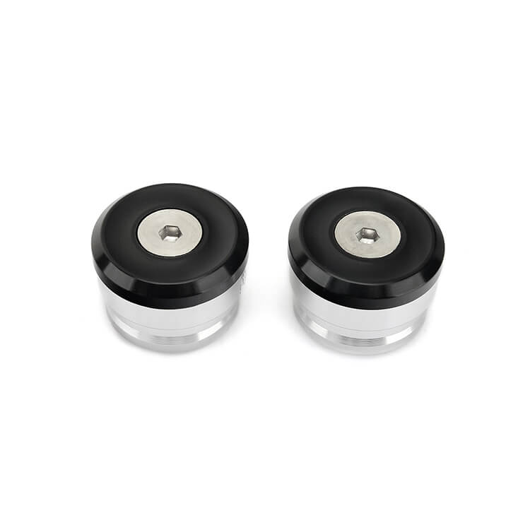 Black 23.5mm Aluminum Motorcycle Frame Plug For Ducati