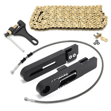 Load image into Gallery viewer, 4&quot;-9&quot; Swing Arm Extensions Brake Line Chain Remover Kit for Honda XR650L