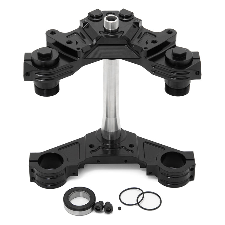Billet Steer Triple Tree 4 Degree / 6 Degree Raked for Honda Gold Wing 1800 GL1800 2001-2017