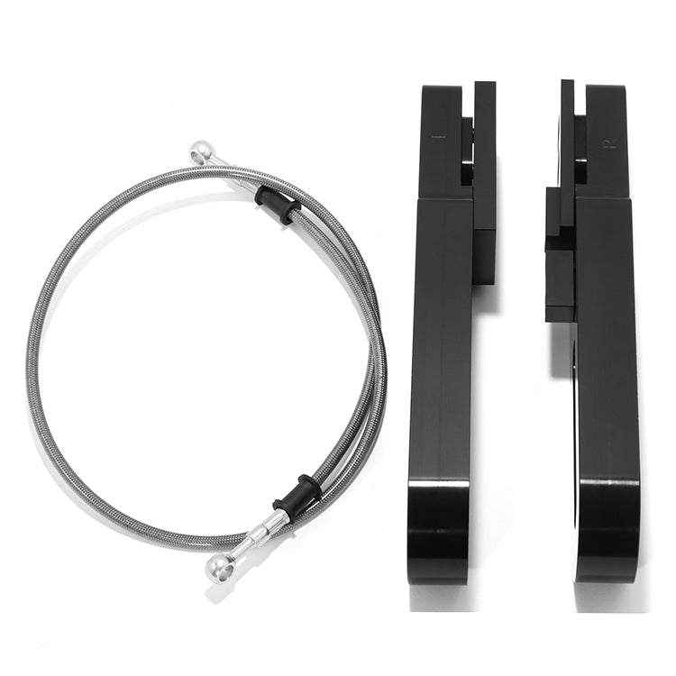 6"-9" Swing Arm Extension / Brake Line For Yamaha FZ09 2014-2017 / MT09 FJ-09 XSR-900 2014-2020